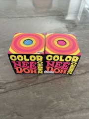Nee Doh Color Changing Groovy Glob Pack Of 2 Blue And Pink