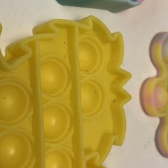 Bubble Pop Stress Relief Toy Lot Sensory Squishy Kitty Heart Cupcake Frog