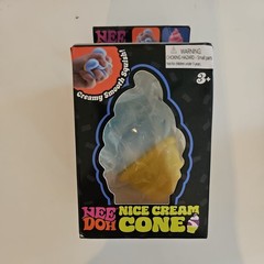 🍦NeeDoh Nice Cream Cone Ice Cream Blue NEW