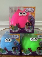 Viral Easy Squeezy Chunky Kitty Tubs Squeeze Squishy Toy Set Of 3. NIB
