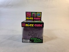 Nee Doh Nice Cube Super Solid Squish NIB Squishy Fun Color Pink