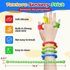 Fidget Toys Sensory Stick, Texture Quiet Twisting for 0.254 mm