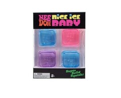 BRAND NEW ~ 4 Pack SEALED Needoh Nice Ice Baby Bundle (Mini Nice Cubes) IN HAND