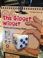 The Gidget Widget Fidget Series 1 and 2 Stress and Anxiety Relief Autism ADHD