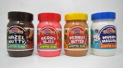 JA-RU Yummerz Scent Whipped Slime Hazelnut Berry Peanut Butter Mushy Mallow 4pk