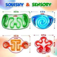 Portable Stress Relief Sensory Toys – 4 Pack Ideal for Classroom Relaxation