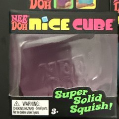 NeeDoh Teenie Swirl 4-pack Nee Doh, 3 NeedDoh Nice Cubes (lot Of 4)