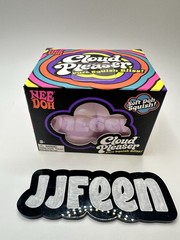 Rare Schylling NeeDoh Cloud Pleaser Soft Doh Squish Tactile Squeeze Toy Purple