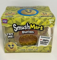 NEW Crazy Fun Smush Mart XL Durian SEALED