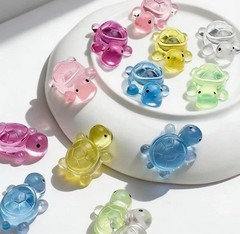Therapy Shoppe Tiny Squishy Squeeze Turtles 6 Piece 1” Fidget Stress MADE IN USA