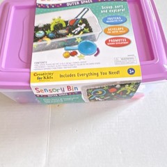 Outer Space Creativity for Kids Sensory Bin Glow-in-the-Dark Stars 6284000