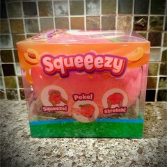 Squeezy Pink Squeeze Toy, Squeeze Poke Stretch, Ages 3-4 Years