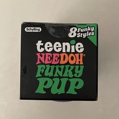 NEW Authentic NeeDoh Teenie Funky Pup 3 Pack Squishy Purple Pink Teal