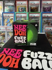 Nee Doh FUZZBALL LOT OF 12 Needoh Squish Stress Ball w/Display Free Shipping