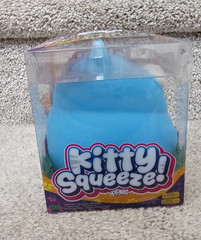 PPNC Kitty Cat Squeeze! Squishy Purrfect Squeeze Sensory Toy – BLUE – NEW