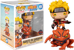 Funko Pop Naruto 6″ : Naruto on Gamakichi #106 Vinyl Figure