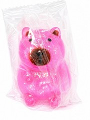NEW Pink Glitter Capybara Sugar Squishy Toy Squeeze