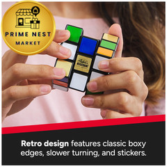 Rubik’s Cube, Special Retro 50th One Size, 3×3 Anniversary Edition