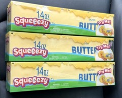 Sunny Days JUMBO Squeezy Butter Tiktok Viral Sensor Squishy Toy Lot Of 3