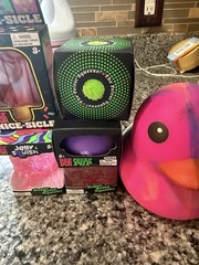 NeeDoh Sensory Squish Toys Lot: Funky Pup, Nice-Sicle Super Solid