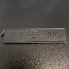3D Printed Braille Key Chain Saying “I Love You” Gift For Those We Care For