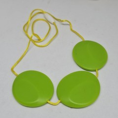 Silicone Chew Necklace for Autism ADHD Calming Teething Chewy Bite Green