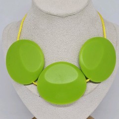 Silicone Chew Necklace for Autism ADHD Calming Teething Chewy Bite Green