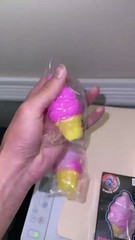 NeeDoh Nice Cream Cone Squishy Stress Toy Soft Sensory Fidget Squeeze -Free Ship
