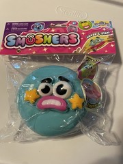 ORB Smushers Smush & Stay Face Swap Squeeze Toy Blue