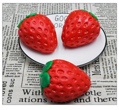 Squeezeable Strawberry Toy Emotional Release and Relaxation Stress Relieving Toy