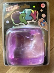 SQZY Squishy Gem Cube Light Up Squeeze Toy Purple Amazing Light Up Squish!!