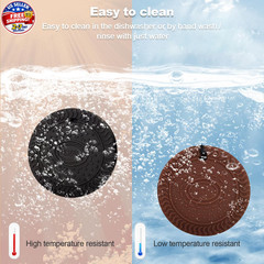 Chew Necklaces for Sensory Kids Adults, 2 Pack Silicone Oral Motor Aids Chewy Ne