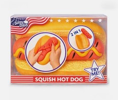 ✅Toymendous Sunny Days Jumbo Hot Dog Squish Viral Summer Squishy Toy New 2026