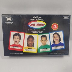 Super Duper Webber Oral Motor Photo Cards | Speech Therapy | Autism Apraxia | OT