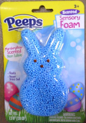 NEW PEEPS MARSHMALLOW SCENTED blue squishy sensory foam NOT EDIBLE never dries