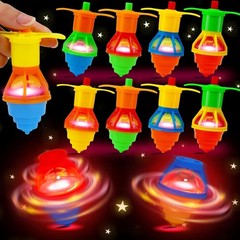 24PCS Light Up Spinning Tops Glow Party Favors for Kids Goodie Bag