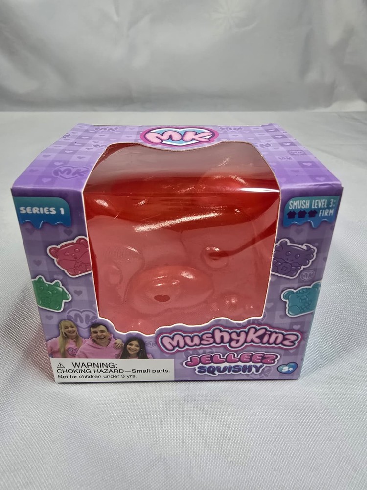 Mushykinz Jelleez Squishy Series 1 viral squishy Red