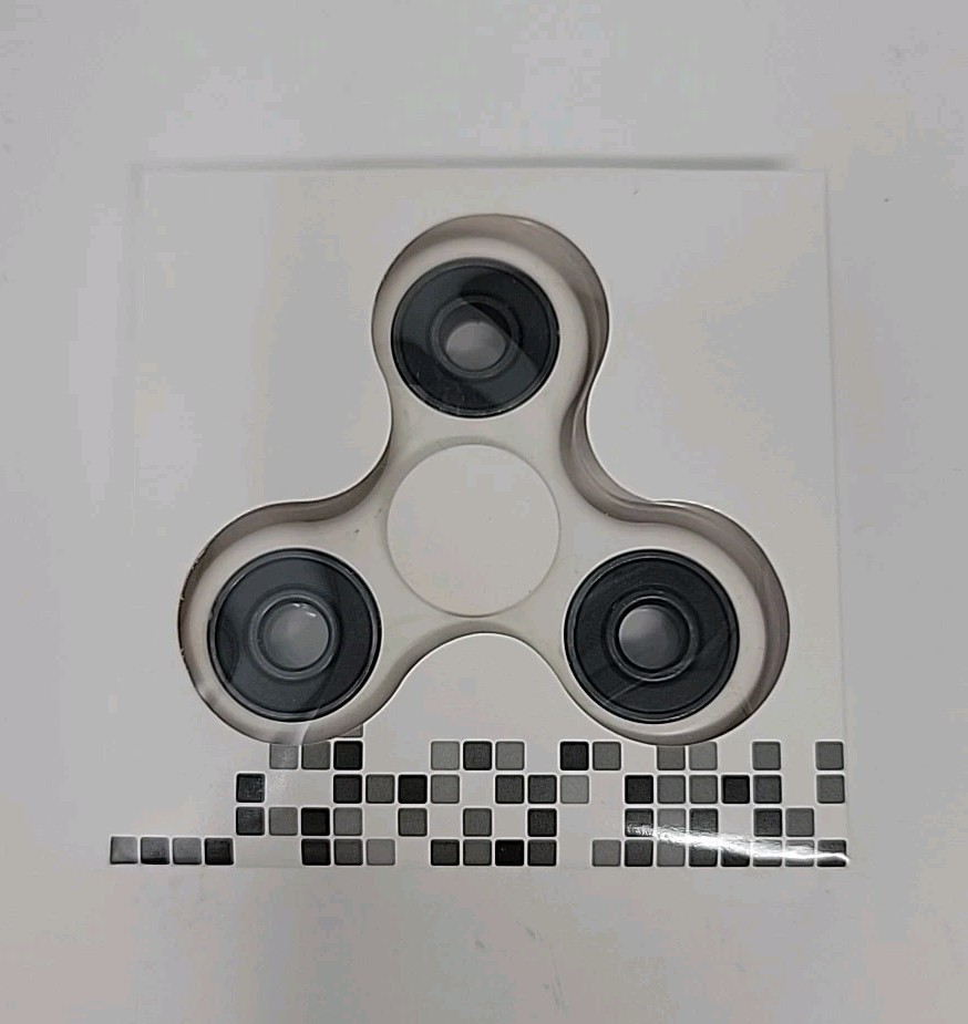 White Fidget Spinner Kids Teen Adults Toys ADHD Autism Addictive Fidget Spinners