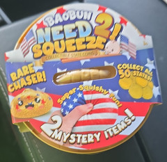 Toy Master Need 2 Squeeze Baobun Mystery Squishy 50 STATES GOLD RARE