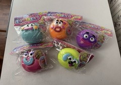 NEW AUTHENTIC RARE Viral ORB Smushers Squishy Toy LOT OF 5