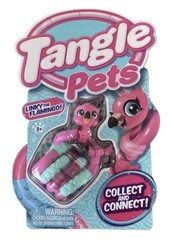 Ɣ ZURU TANGLE PETS🦩 ●LINKY THE FLAMINGO● 🦩 Pick It Up, Twist It, Tangle It!