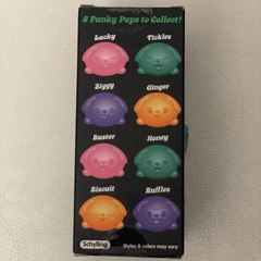 NEW Authentic NeeDoh Teenie Funky Pup 3 Pack Squishy Purple Pink Teal