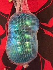 GLITTER Blue/Teal Orb Curiosities Sparklee Capybara GEL Squishy Sensory Toy