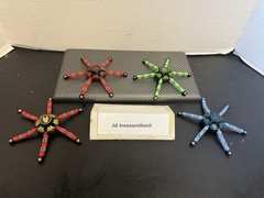 Lot Of 4 Marvel Themed Transformable Robot Fidget Spinners EUC 🔥🔥🔥