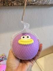 Orb Curiosities Funny Face Balls Squishy (Purple & Pink) Viral – Set Of 2