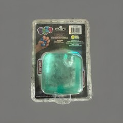 SQZY Squishy Gem Cube Light Up Squeeze Toy Turquoise – New Factory Sealed