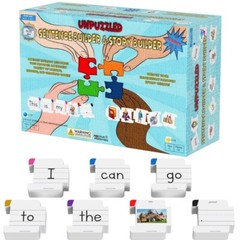 Sentence & Story Building: 2 in 1 Game for Speech, Writing, Reading, Sequencing