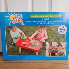Toddler Sensory Kids Table with Lid Sensory Bin