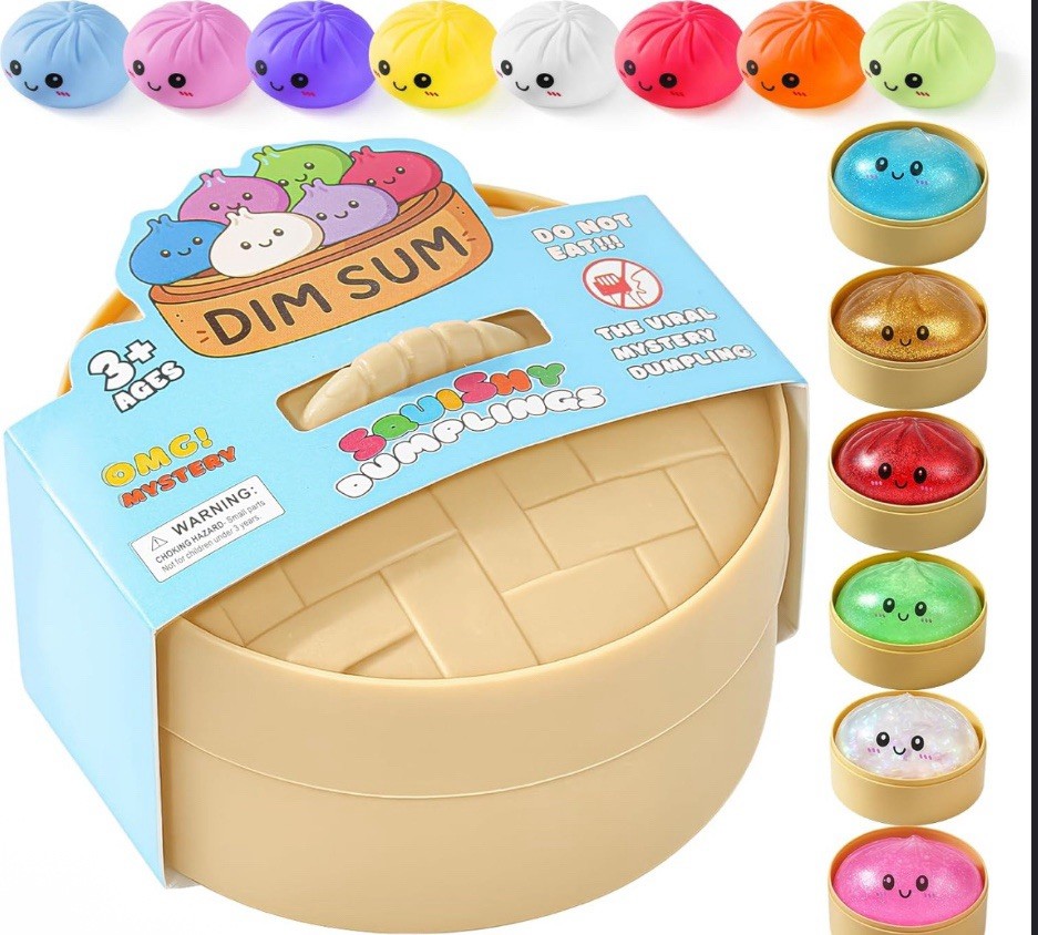 VIRAL Squishy Mystery Needoh Dumplings Chance To Get GLITTER Series Dumpling