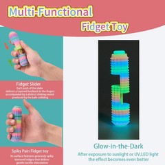 All-in-One Little Ouchies Fidget Toy for 1.38 inches, Pro-rainbow（all-in-one）